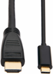 USB-C to HDMI Adapter Cable, 6 ft, 4K 60Hz, HDCP 2.2