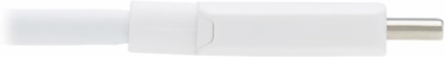USB-C to HDMI Adapter Cable (M/M), 4K, 4:4:4, Thunderbolt 3 Compatible, White, 6 ft