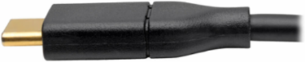 USB-C to Mini DisplayPort Adapter Cable, 6 ft, 4K 60Hz, Black