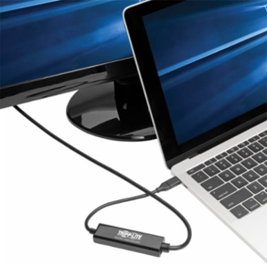 USB-C to Mini DisplayPort Adapter Cable, 6 ft, 4K 60Hz, Black