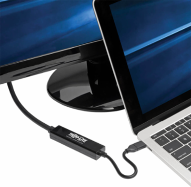 USB-C to DisplayPort Adapter Cable 4K @ 60Hz, 10 ft, Gold Plated