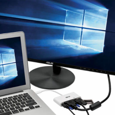 USB-C Multiport Adapter, DVI 1080p, USB-A, PD 60W Charging