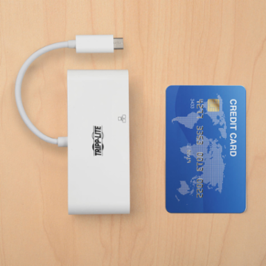 USB-C Multiport Adapter, DVI 1080p, USB-A, PD 60W Charging