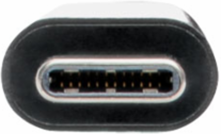 USB-C Multiport Adapter - DVI, USB-A, Gigabit Ethernet, PD Charging, Black