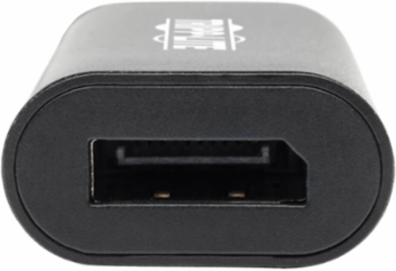 USB-C to DisplayPort Adapter 4K 60Hz, Black, 6 Inch Length