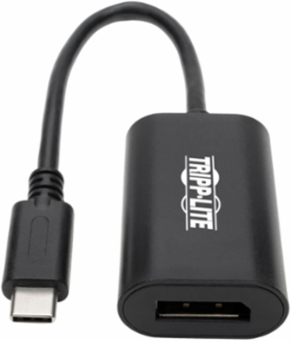 USB-C to DisplayPort Adapter 4K 60Hz, Black, 6 Inch Length