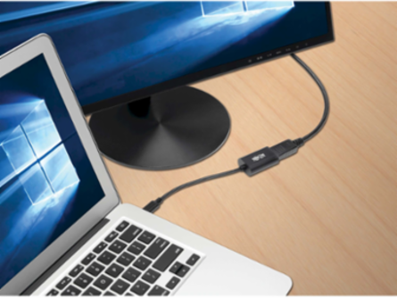 USB-C to DisplayPort Adapter 4K 60Hz, Black, 6 Inch Length