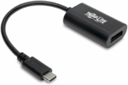 USB-C to DisplayPort Adapter 4K 60Hz, Black, 6 Inch Length