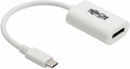 USB-C to DisplayPort Adapter - 4K @ 60Hz, 6 Inch, White