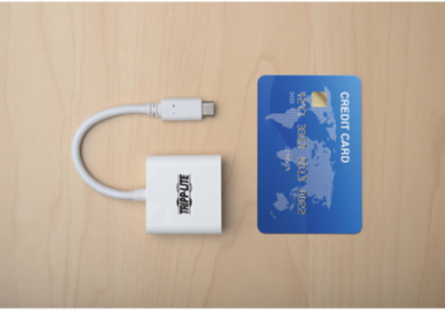 USB-C to DVI Adapter, 1080p @ 60Hz, Plug-and-Play, 6 Inch
