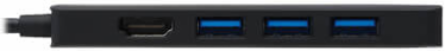 USB-C Multiport Adapter, 4K 60Hz HDMI, USB 3.x (5Gbps) Hub Ports, 100W PD Charging, HDCP 2.2