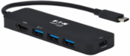 USB-C Multiport Adapter, 4K 60Hz HDMI, USB 3.x (5Gbps) Hub Ports, 100W PD Charging, HDCP 2.2