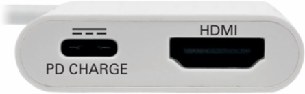 USB-C to HDMI Adapter, Supports 4K Video & PD Charging (60W)