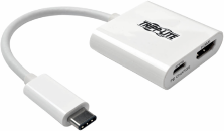 USB-C to HDMI Adapter, Supports 4K Video & PD Charging (60W)