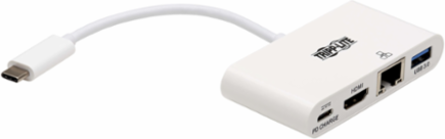 USB-C Multiport Adapter, 4K HDMI, 60W PD Charging, Gigabit Ethernet