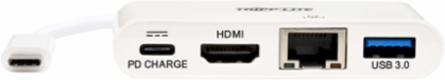USB-C Multiport Adapter, 4K HDMI, 60W PD Charging, Gigabit Ethernet