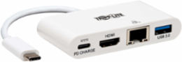 USB-C Multiport Adapter, 4K HDMI, 60W PD Charging, Gigabit Ethernet