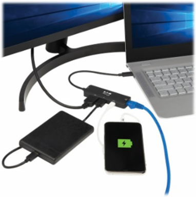 USB-C Multiport Adapter, 4K 60Hz HDMI, USB 3.x Hub Ports, GbE, 100W PD, HDR, HDCP 2.2, Black