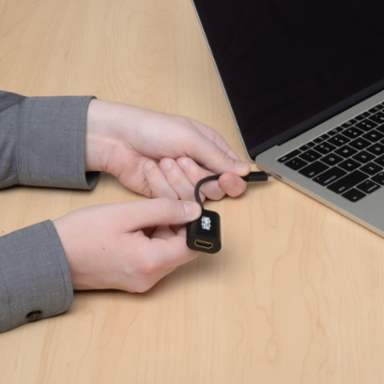 USB-C to HDMI 4K Adapter, HDCP 2.2, Supports 4096 x 2160 @ 60 Hz