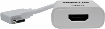 USB-C to HDMI Adapter, 4K 60Hz, Right-Angle Connector, 6 Inch
