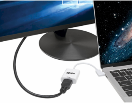 USB-C to HDMI Adapter, 4K 60Hz, Right-Angle Connector, 6 Inch