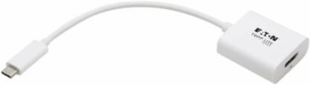 USB-C to HDMI Adapter, M/F, 8K 60 Hz, HDR, 4:4:4, HDCP 2.3, White