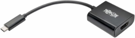 USB-C to HDMI Adapter 4K @ 30Hz, Black, 6 Inch Length