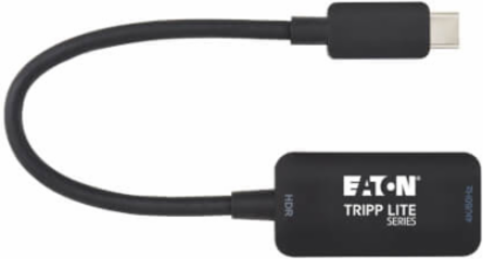USB-C to HDMI Active Adapter Cable, 4K 60 Hz, HDR, 4:4:4, DP 1.4 Alt Mode, HDCP 2.2, Black, 6 in