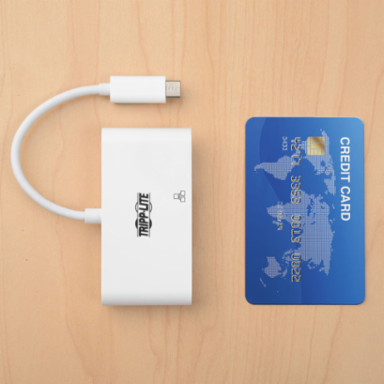 USB-C Multiport Adapter with HDMI, Gigabit Ethernet, 60W PD Charging