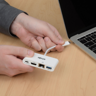 USB-C Multiport Adapter with HDMI, Gigabit Ethernet, 60W PD Charging