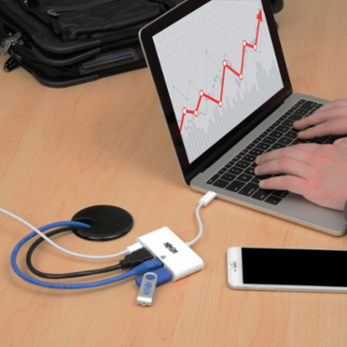 USB-C Multiport Adapter with HDMI, Gigabit Ethernet, 60W PD Charging