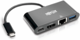 USB-C Multiport Adapter, 4 Ports, 60W PD Charging, HDMI 1080p