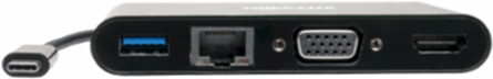 USB-C Multiport Adapter, 4K HDMI, VGA, Gigabit Ethernet, USB 3.1