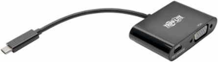 USB-C to VGA Adapter with PD Charging, 1920x1200 Resolution, 60W Power