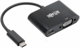 USB-C to VGA Adapter with PD Charging, 1920x1200 Resolution, 60W Power