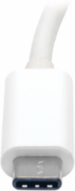 USB-C to VGA Adapter, 1080p Video, Plug-and-Play, White