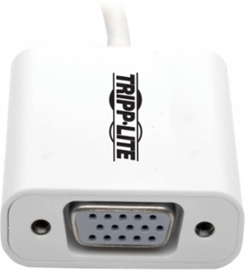 USB-C to VGA Adapter, 1080p Video, Plug-and-Play, White