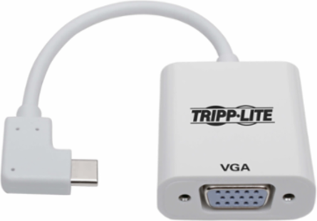 USB-C to VGA Adapter, Right-Angle Plug, 6 Inch, 1080p @ 60 Hz