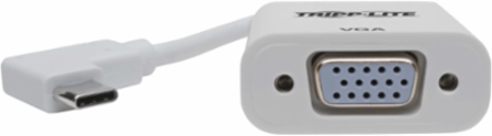 USB-C to VGA Adapter, Right-Angle Plug, 6 Inch, 1080p @ 60 Hz