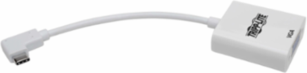 USB-C to VGA Adapter, Right-Angle Plug, 6 Inch, 1080p @ 60 Hz