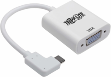 USB-C to VGA Adapter, Right-Angle Plug, 6 Inch, 1080p @ 60 Hz
