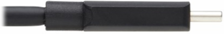 USB-C Adapter, Dual Display, 4K 60Hz DisplayPort, 8K, HDR, 4:4:4, HDCP 2.2, DP 1.4 Alt Mode, Black