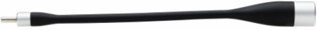 Adapter Cable, USB-C to HDMI, Flat, M/F, 4K 60 Hz, HDR, Thunderbolt 3 Compatible, Black, 5 in