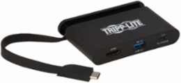 USB-C Multiport Adapter with 4K HDMI, 100W PD, 3 Ports, Black