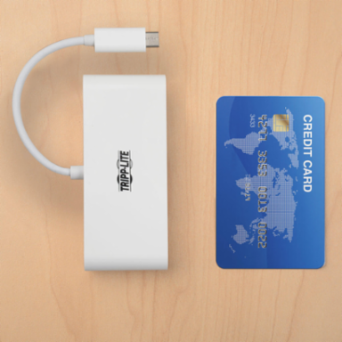 USB-C Multiport Adapter, 2x USB-A, Card Reader, 60W PD Charging