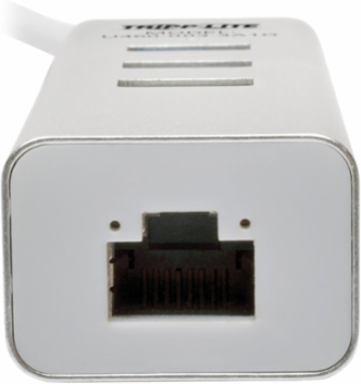3-Port USB-C Hub with Gigabit Ethernet, USB 3.0, 1.5A Charging Ports