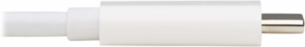 3-Port USB-C Hub with Gigabit Ethernet, Power Delivery, USB 3.0, White