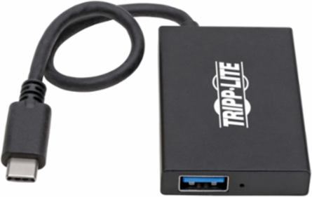 4-Port USB-C Hub with Aluminum Construction, USB 3.1 Gen 1, 8.5 Inch