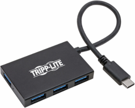 4-Port USB Hub, USB 3.1 Gen 2, 10 Gbps, Aluminum Housing