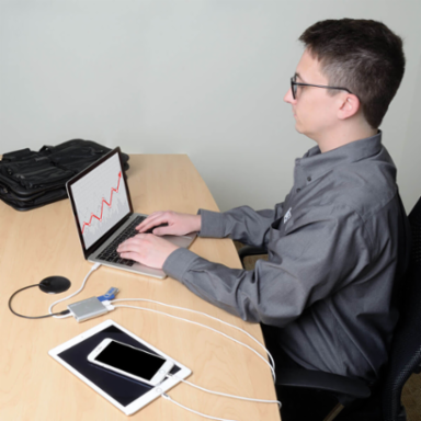 4-Port USB-C Hub with 4 USB 3.0 A Ports, 1.5A Charging, Silver